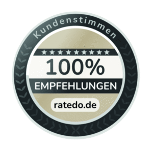 100% Empfehlung